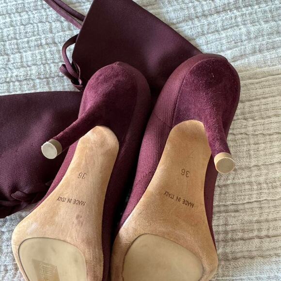 Yeezy burgundy ankle boots - Picture 2 of 4